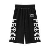 Midnight “PEACE” Shorts