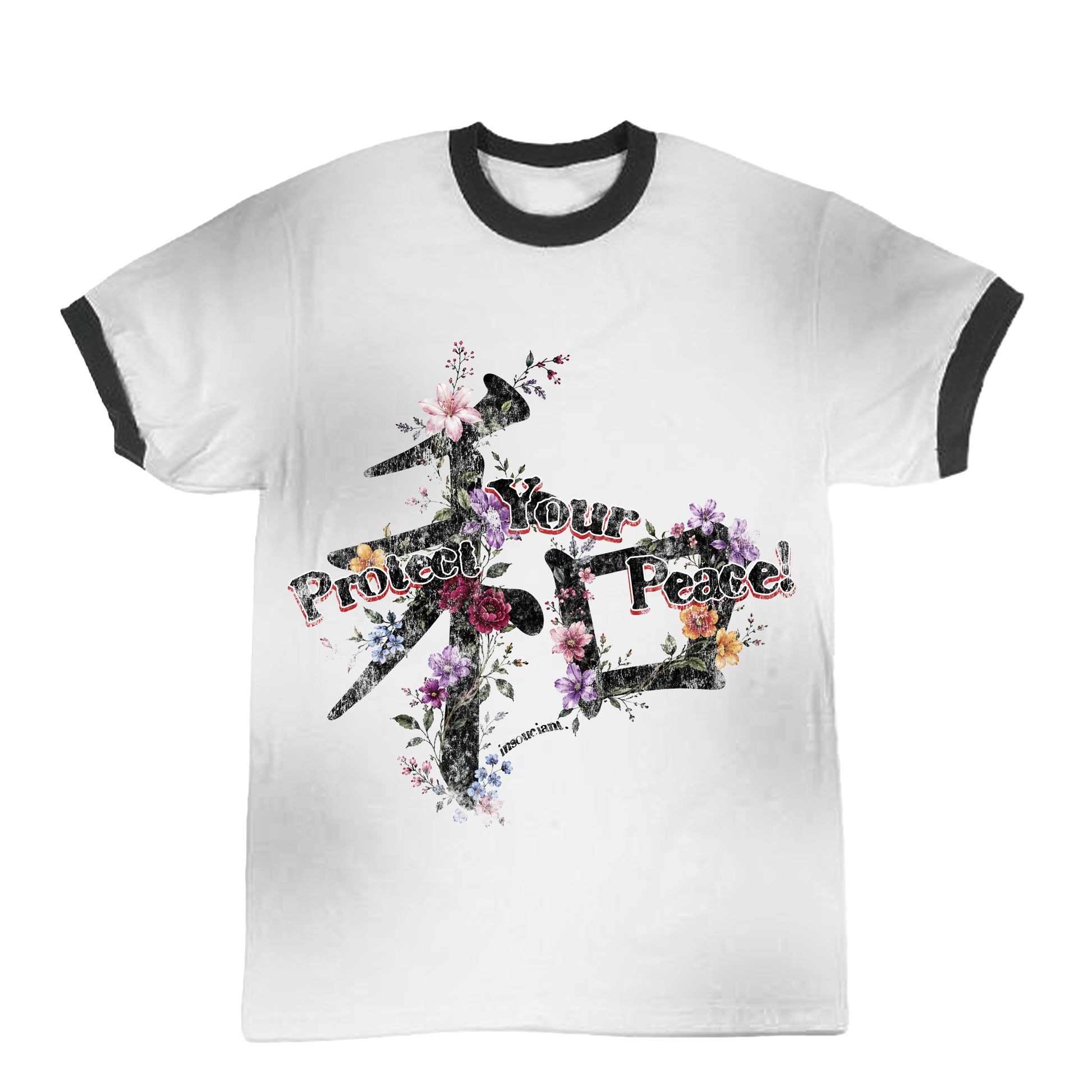 “Essence” ringer tee