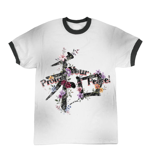 “Essence” ringer tee